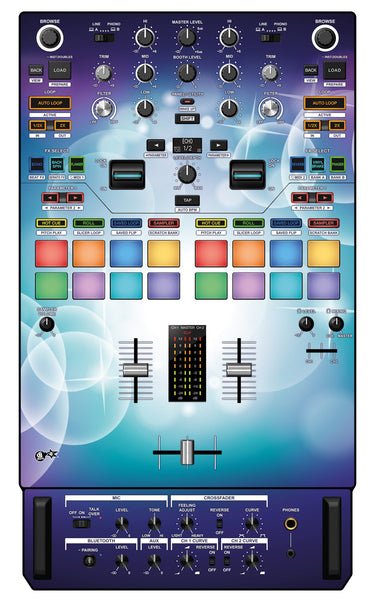 Pioneer DJ DJM S7 Skin Bubble Space